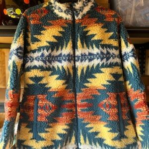 Ariat Pendleton Multicolor Geometric Fleece Jacket